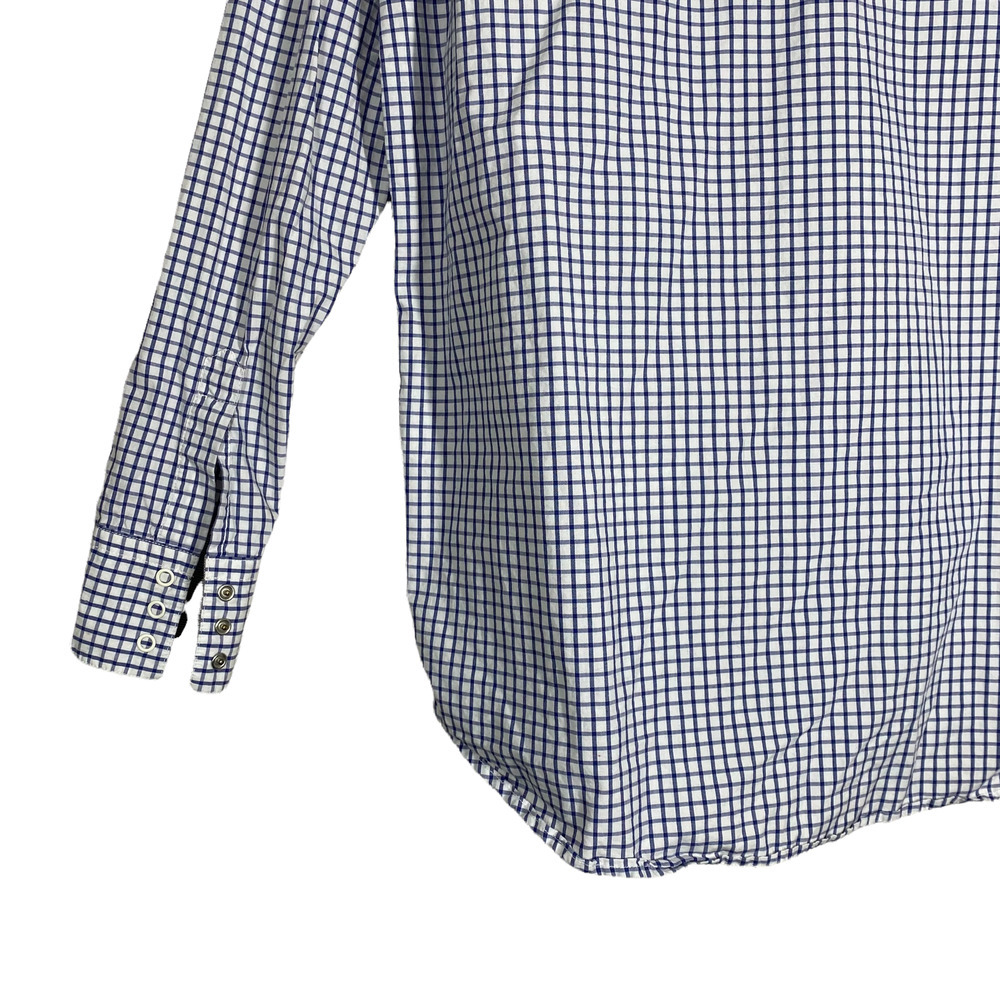 Rag N Bone Button Down Plaid Checkered Shirt Sz M - image 8